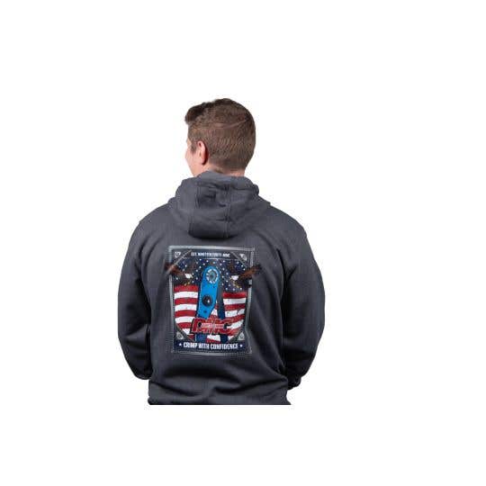 Carhartt Sweatshirt with Adjustable 3-Piece Hoodie and Front Hand-Warmer Pocket