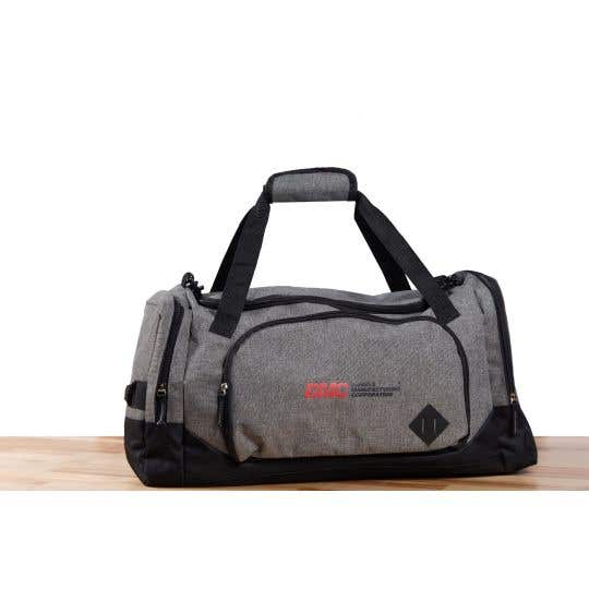 Multi-Pocket Gym Duffle Bag with Shoe Compartment