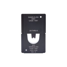 HD51 Die Set - .320 Double Indent #2/0 Uninsulated Terminals