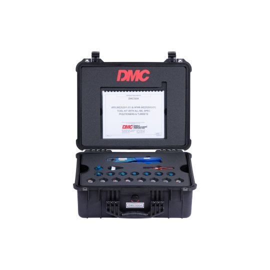 Tool Kit with AF8 and AFM8 with All Mil-Spec Qualified Positioners and Turrets (DMC5000 Series)